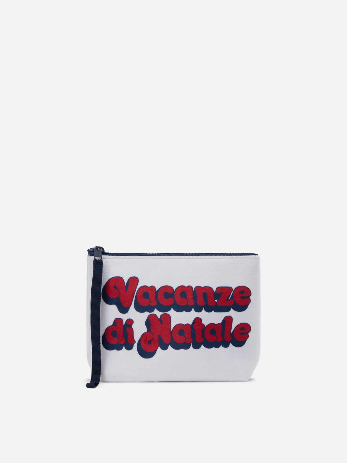 MC2 Saint Barth Aline pouch — Off-white Vacanze di Natale