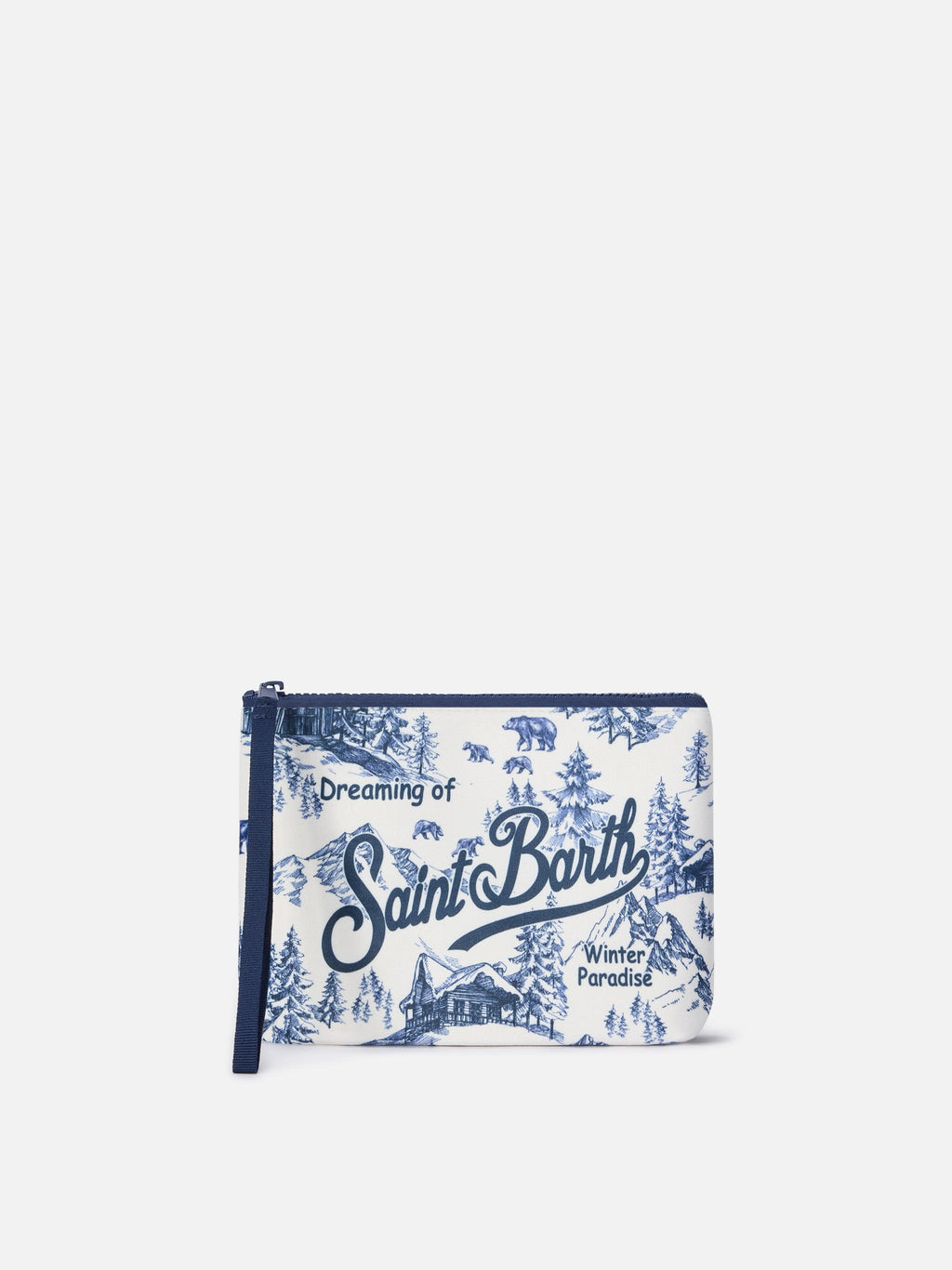 Pochette Aline MC2 Saint Barth — Toile de Jouy Winterland