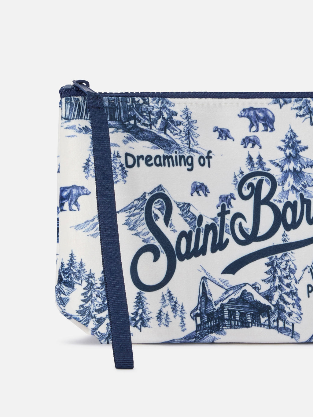 Pochette Aline MC2 Saint Barth — Toile de Jouy Winterland — vista 2