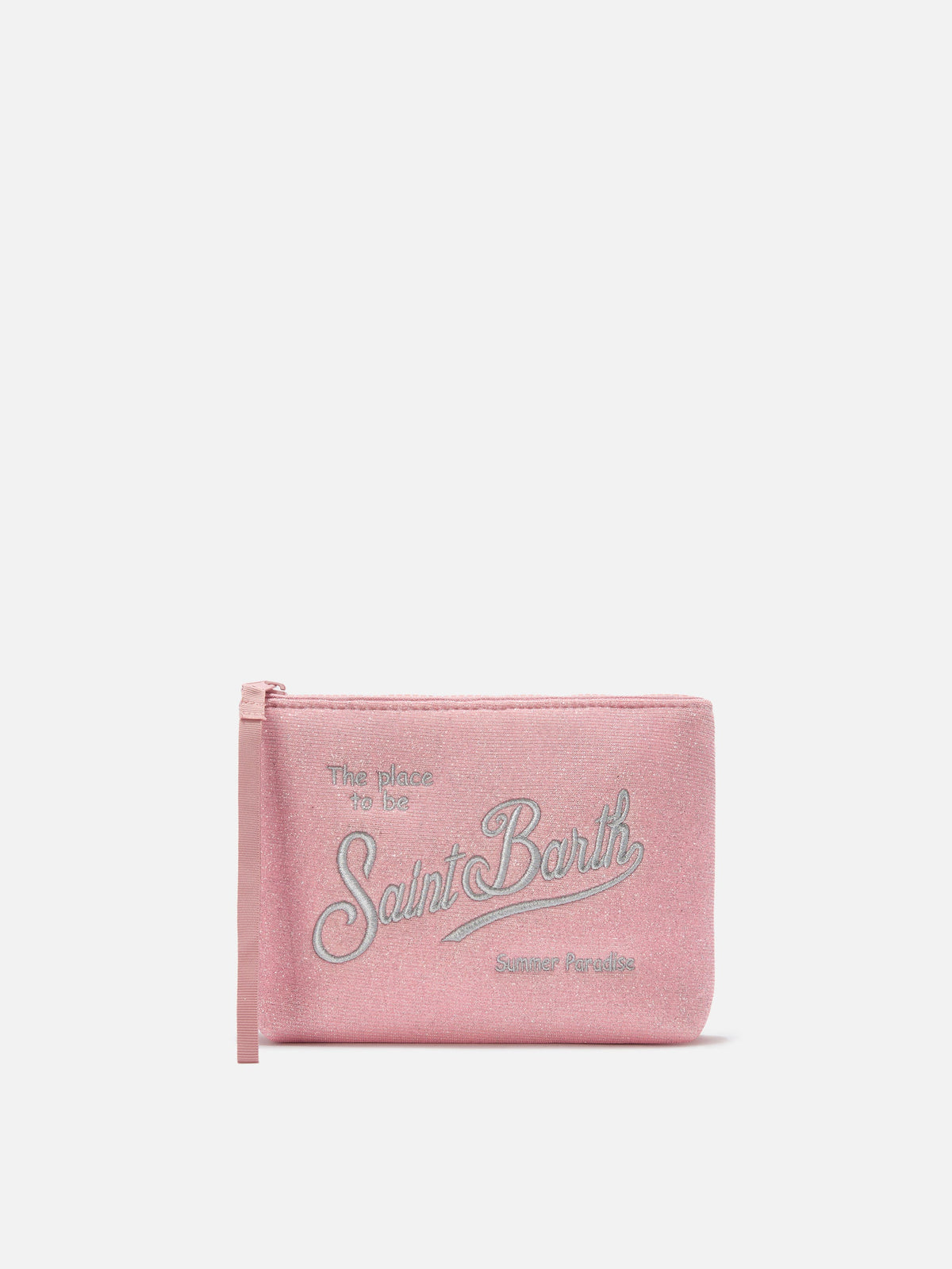 MC2 Saint Barth shimmer Aline pouch — Pink