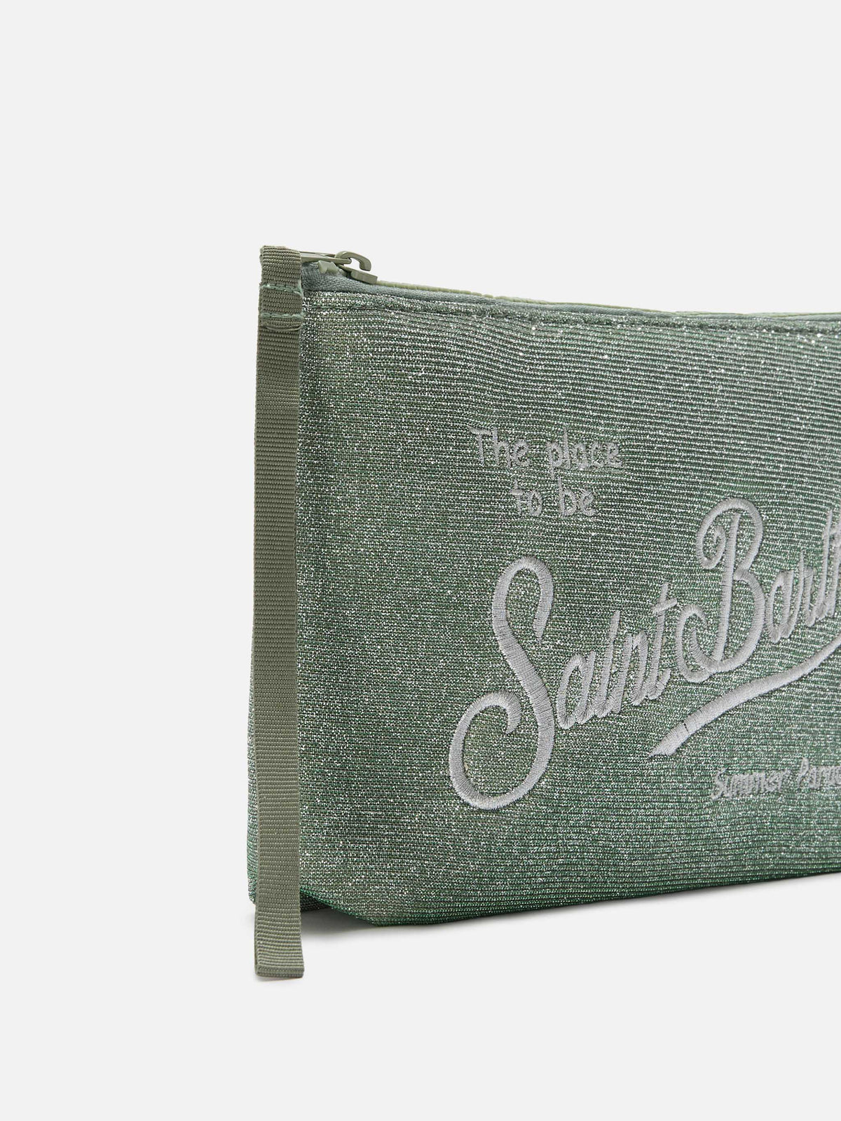 MC2 Saint Barth shimmer Aline pouch — Water green — view 2