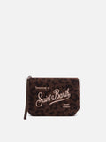 Pochette Aline en teddy MC2 Saint Barth — Léopard