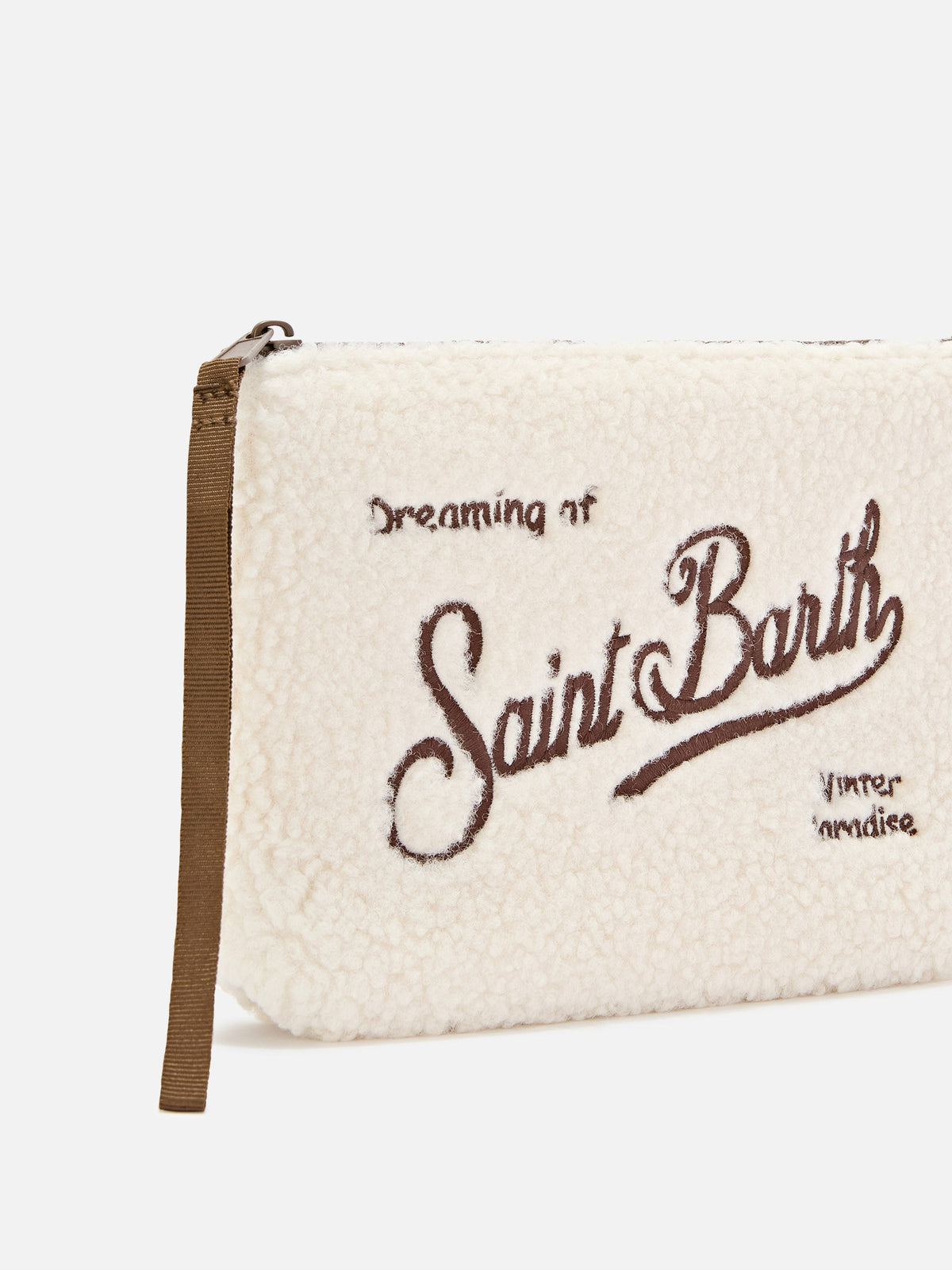 MC2 Saint Barth teddy Aline pouch — Beige — view 2