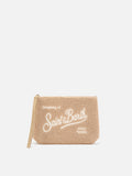 Pochette Aline en teddy MC2 Saint Barth — Noisette