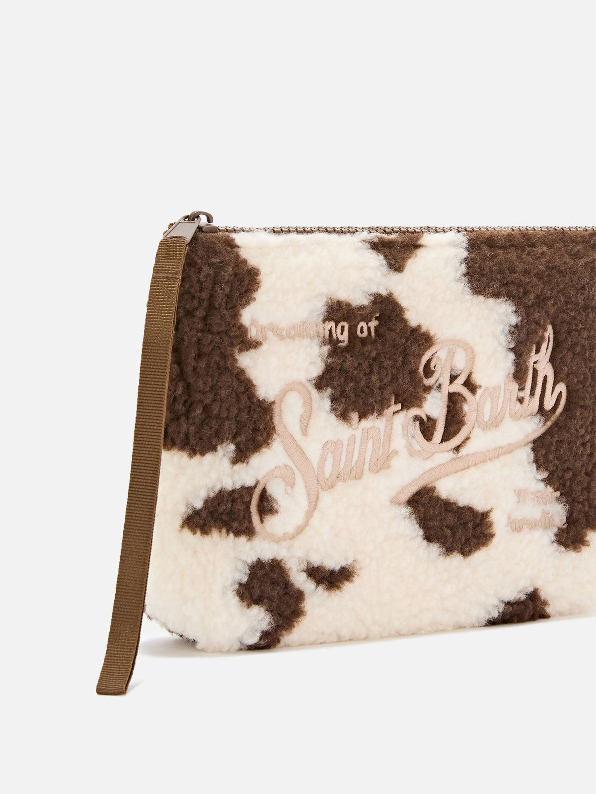 MC2 Saint Barth teddy Aline pouch — Cow print — view 2