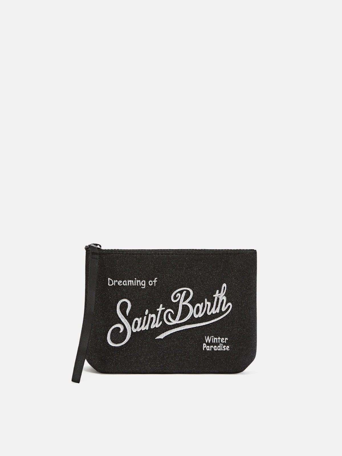 MC2 Saint Barth lurex Aline pouch — Black
