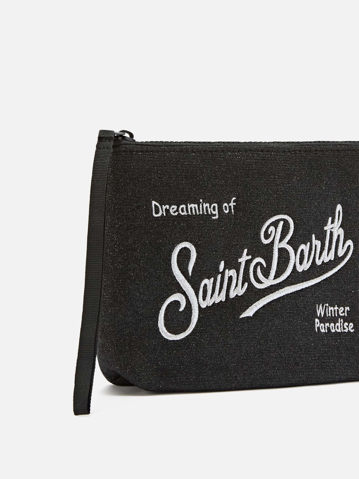 MC2 Saint Barth lurex Aline pouch — Black — view 2