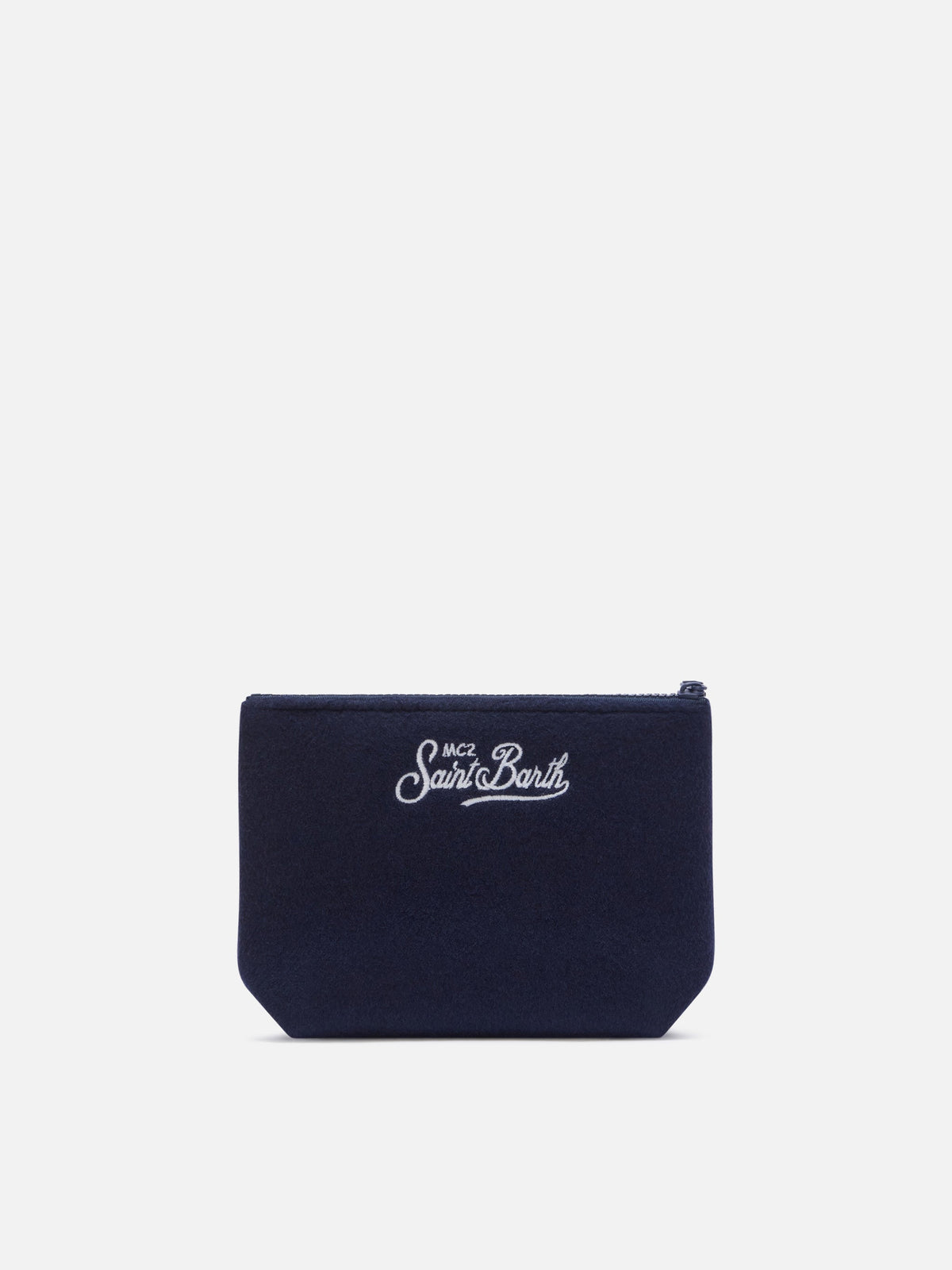 MC2 Saint Barth felt Aline pouch — Flowers and hearts — view 3