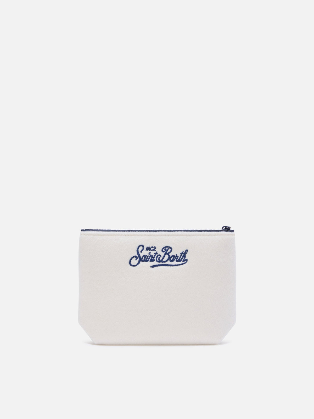 MC2 Saint Barth felt Aline pouch — Off-white St. Moritz — view 3