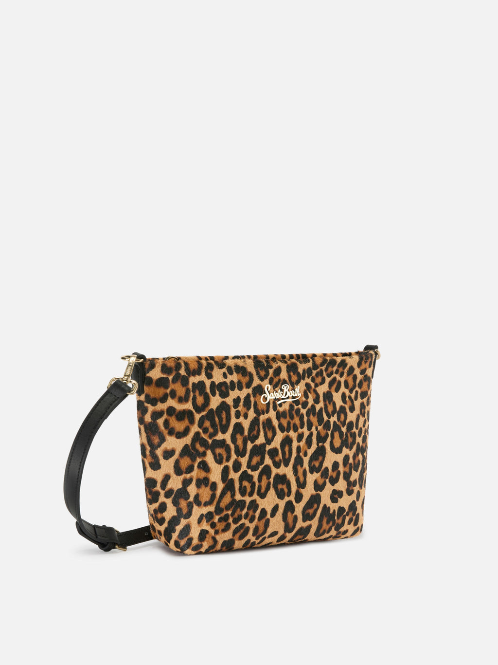 MC2 Saint Barth pony hair Aline bag — Leopard — view 3