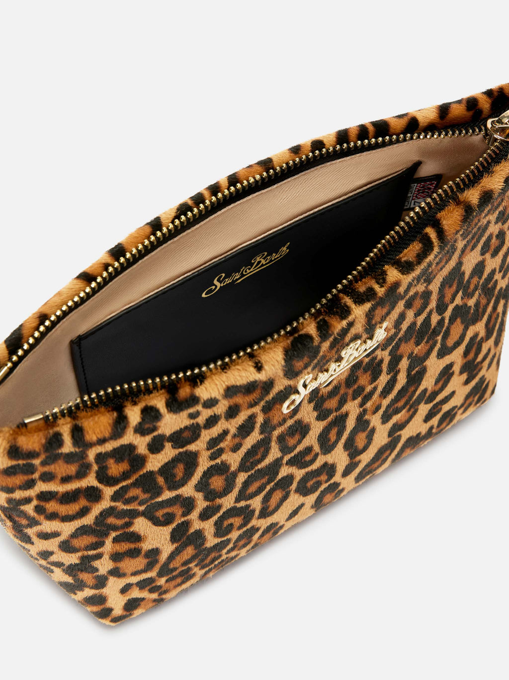 MC2 Saint Barth pony hair Aline bag — Leopard — view 5