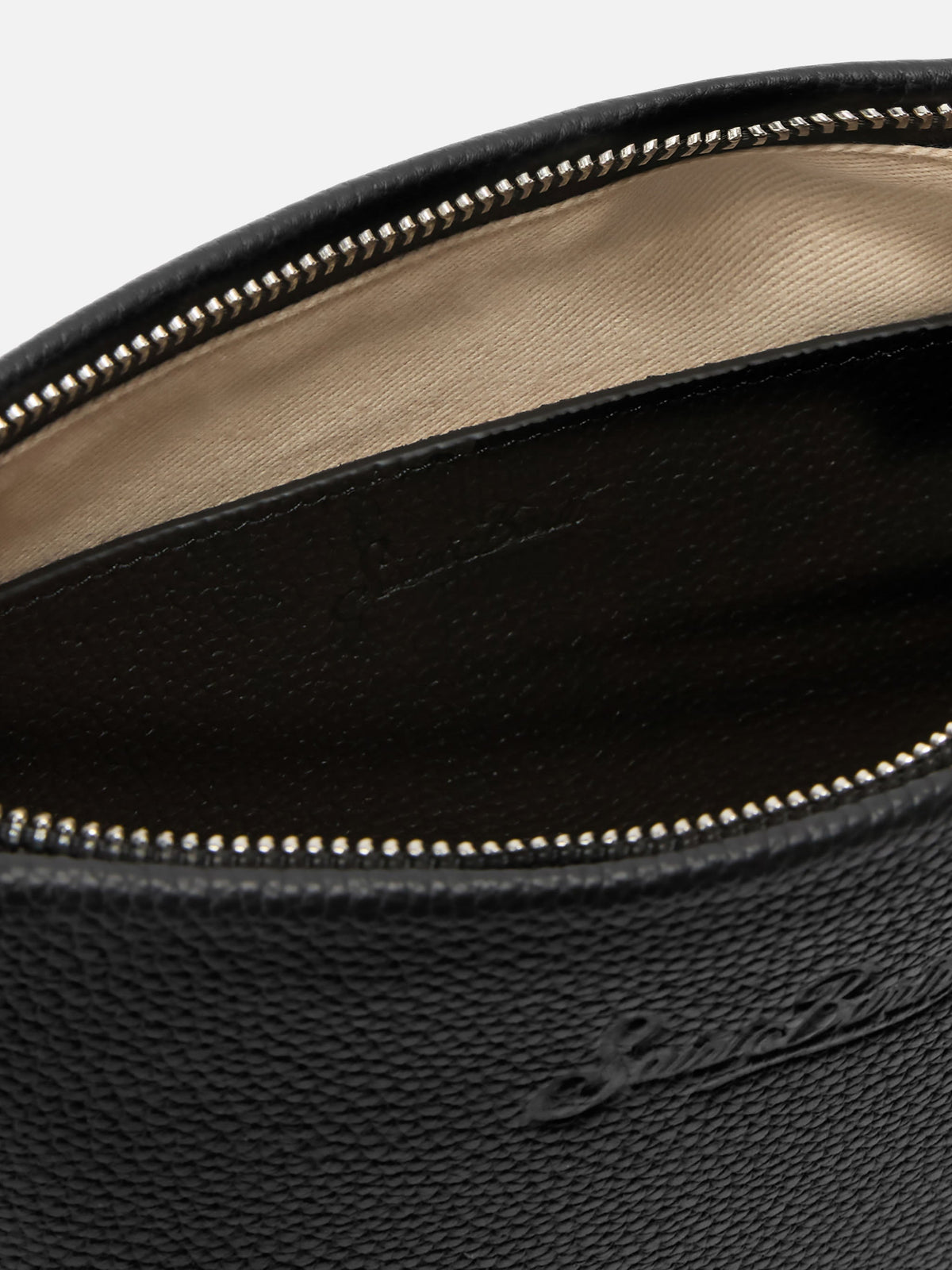 MC2 Saint Barth leather Aline pouch — Black — view 5