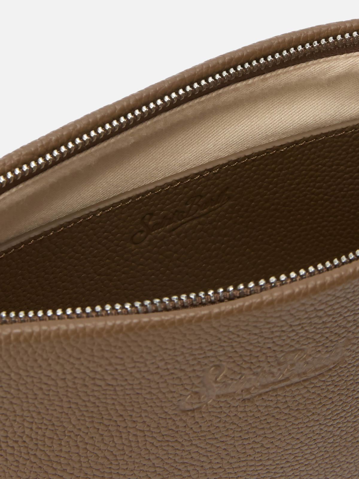 MC2 Saint Barth leather Aline pouch — Brown — view 5