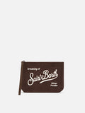 MC2 Saint Barth corduroy Aline pouch — Brown