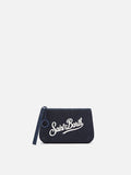 MC2 Saint Barth denim Mini Aline pouch — Blue