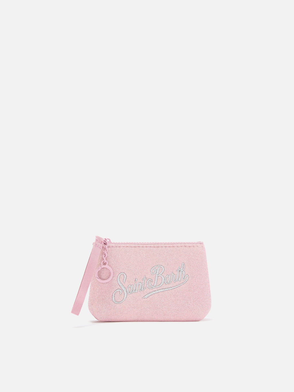 MC2 Saint Barth lurex Mini Aline pouch — Pink