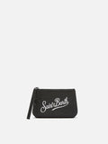 MC2 Saint Barth lurex Mini Aline pouch — Black