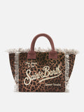 Borsa Colette in canvas MC2 Saint Barth — Leopardato
