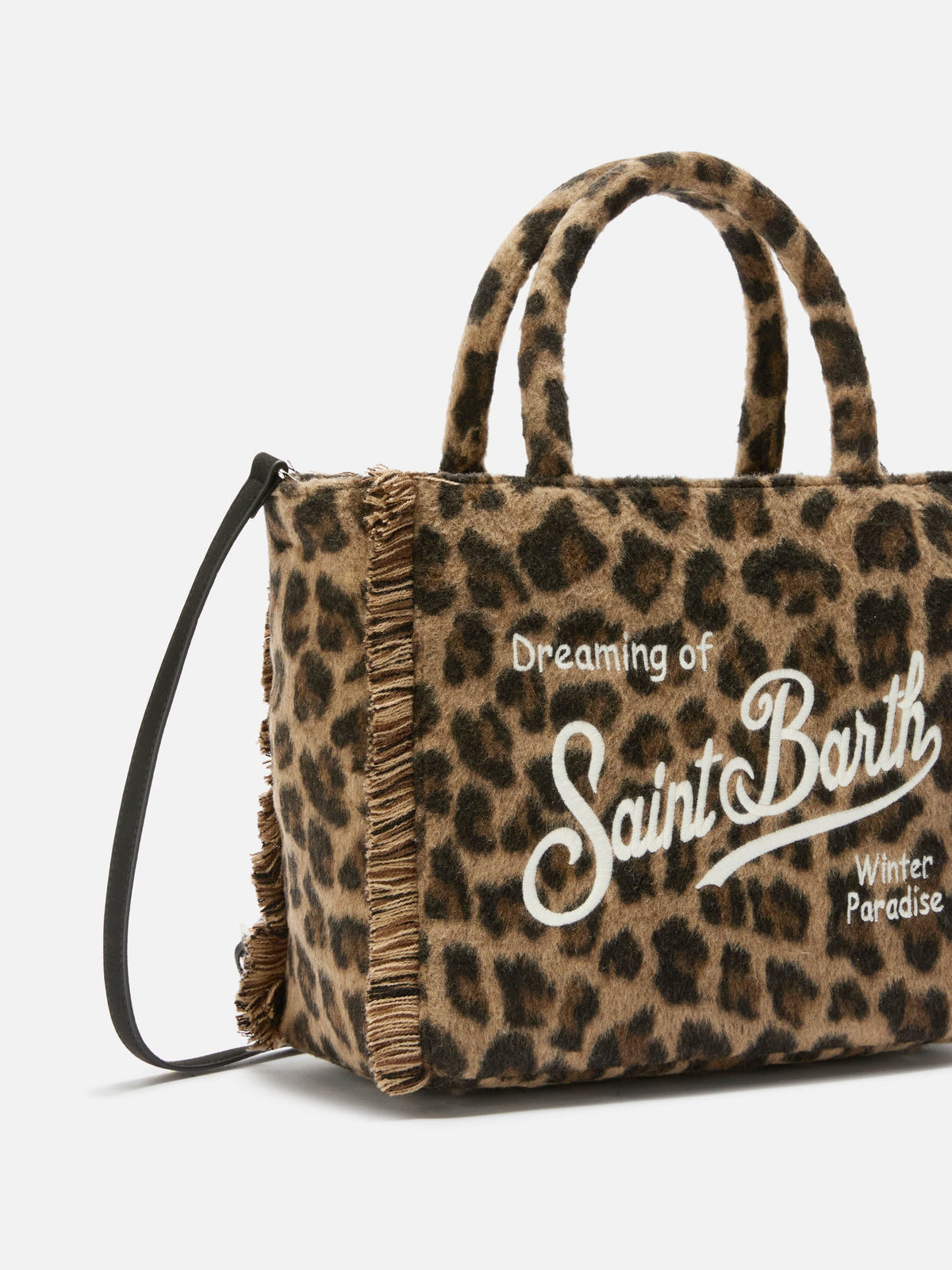 Borsa a mano Colette Felt MC2 Saint Barth — Leopardato — vista 3