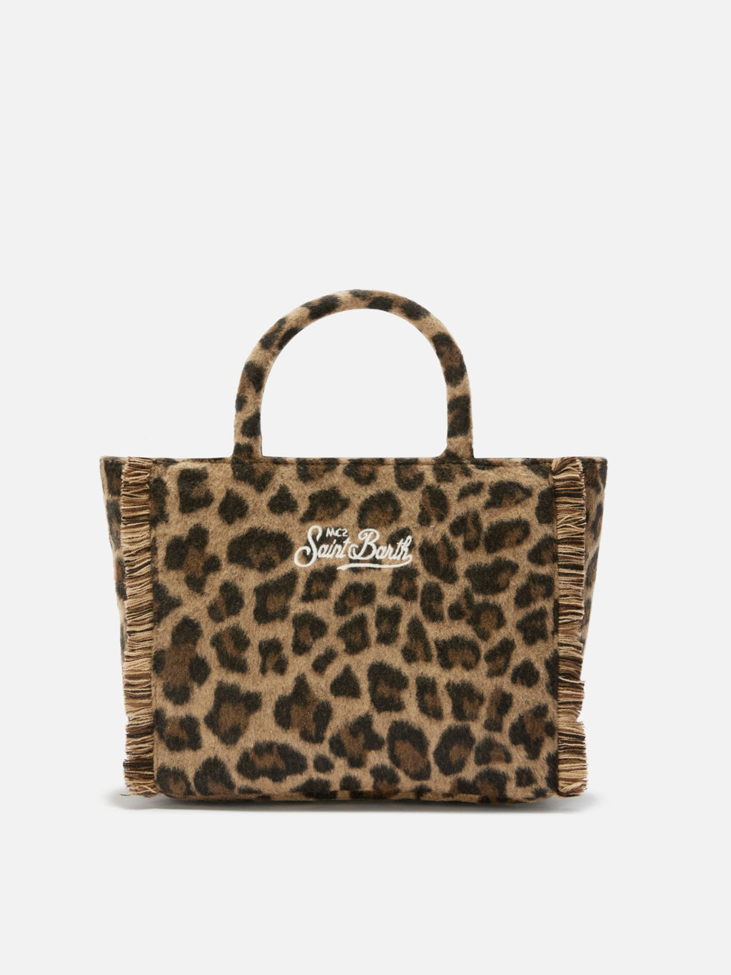 Borsa a mano Colette Felt MC2 Saint Barth — Leopardato — vista 4