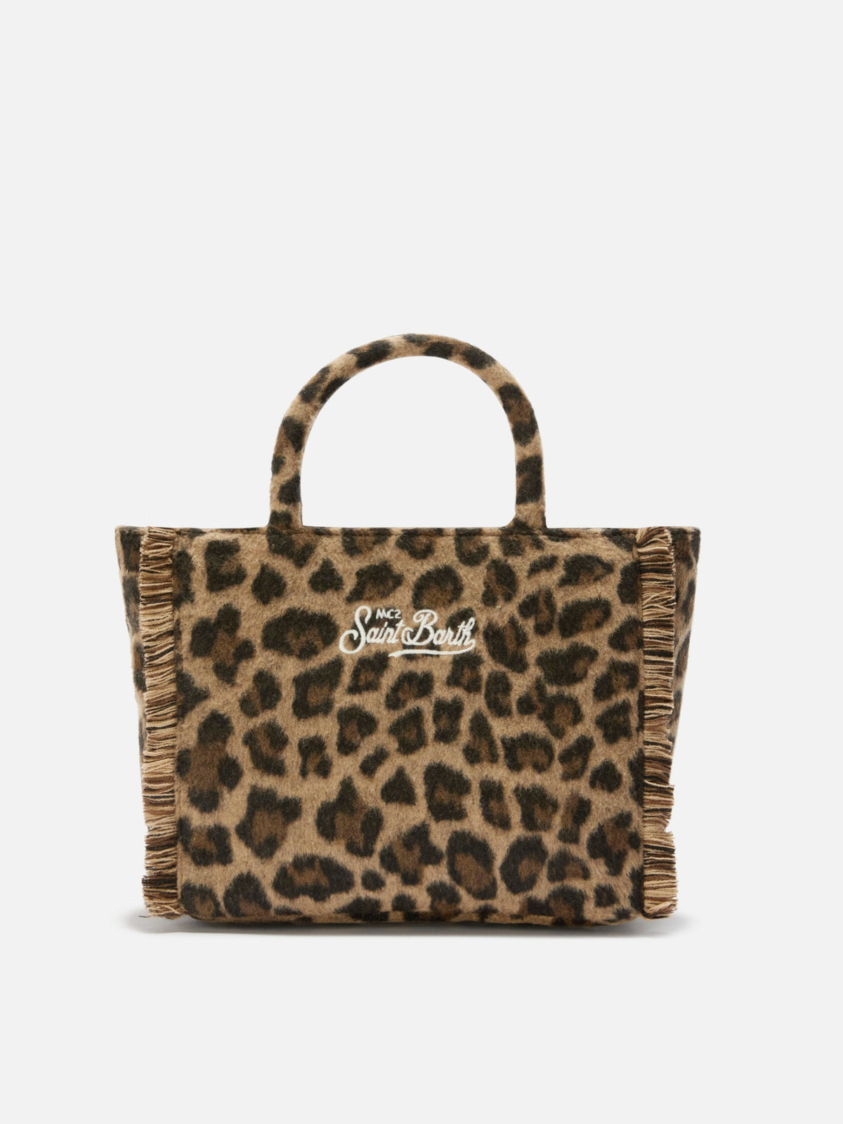 Borsa a mano Colette Felt MC2 Saint Barth — Leopardato — vista 4