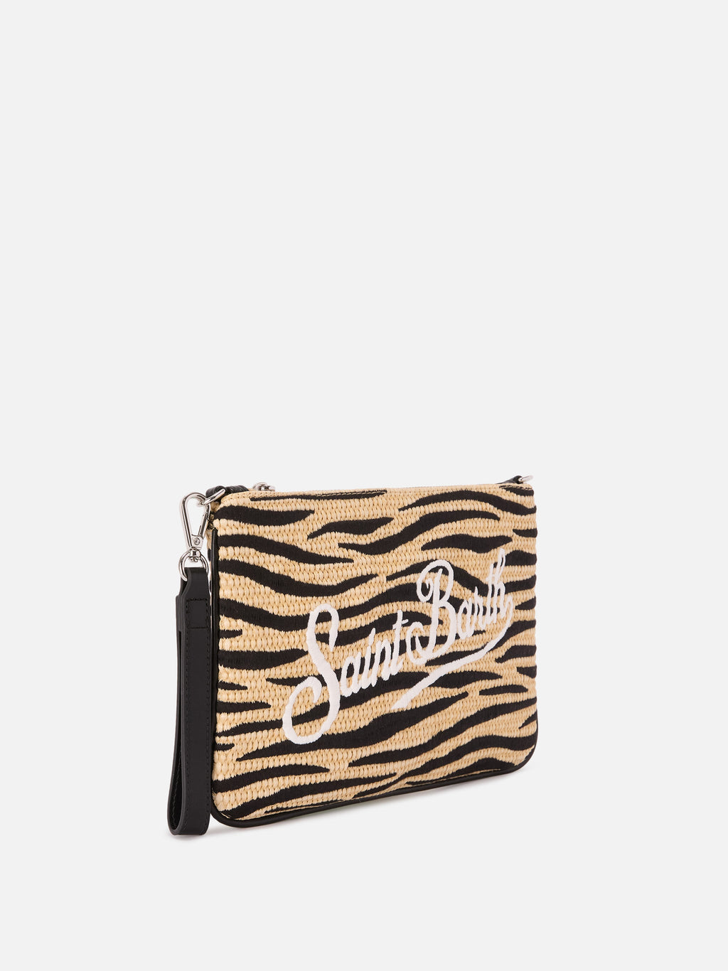 Pochette Parisienne brodée MC2 Saint Barth — Zèbre — vue 3