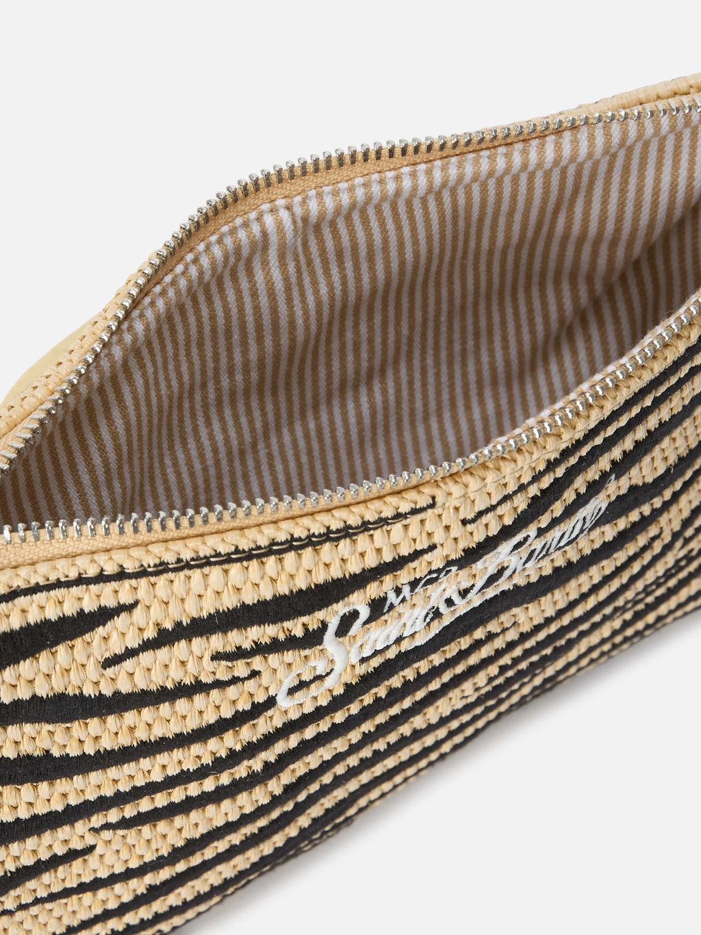 Pochette Parisienne brodée MC2 Saint Barth — Zèbre — vue 5