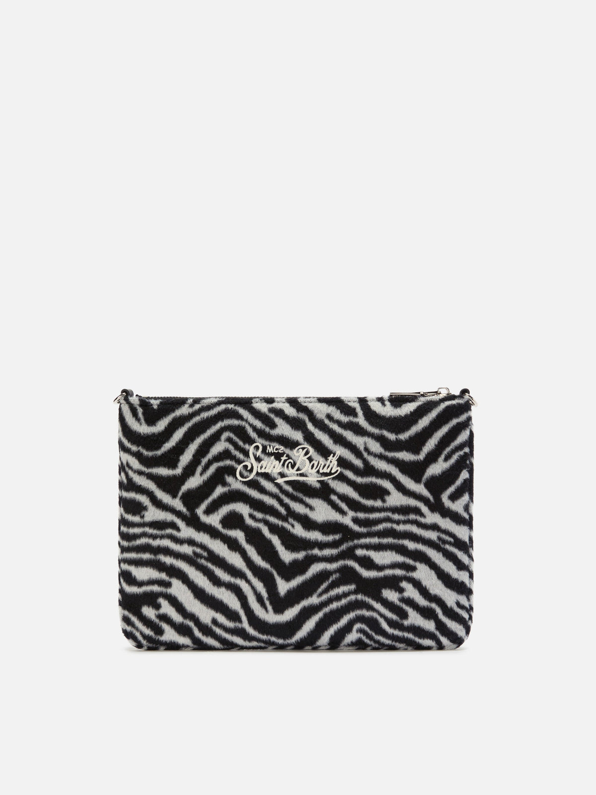 Pochette a tracolla Parisienne Felt MC2 Saint Barth — Zebrato — vista 5