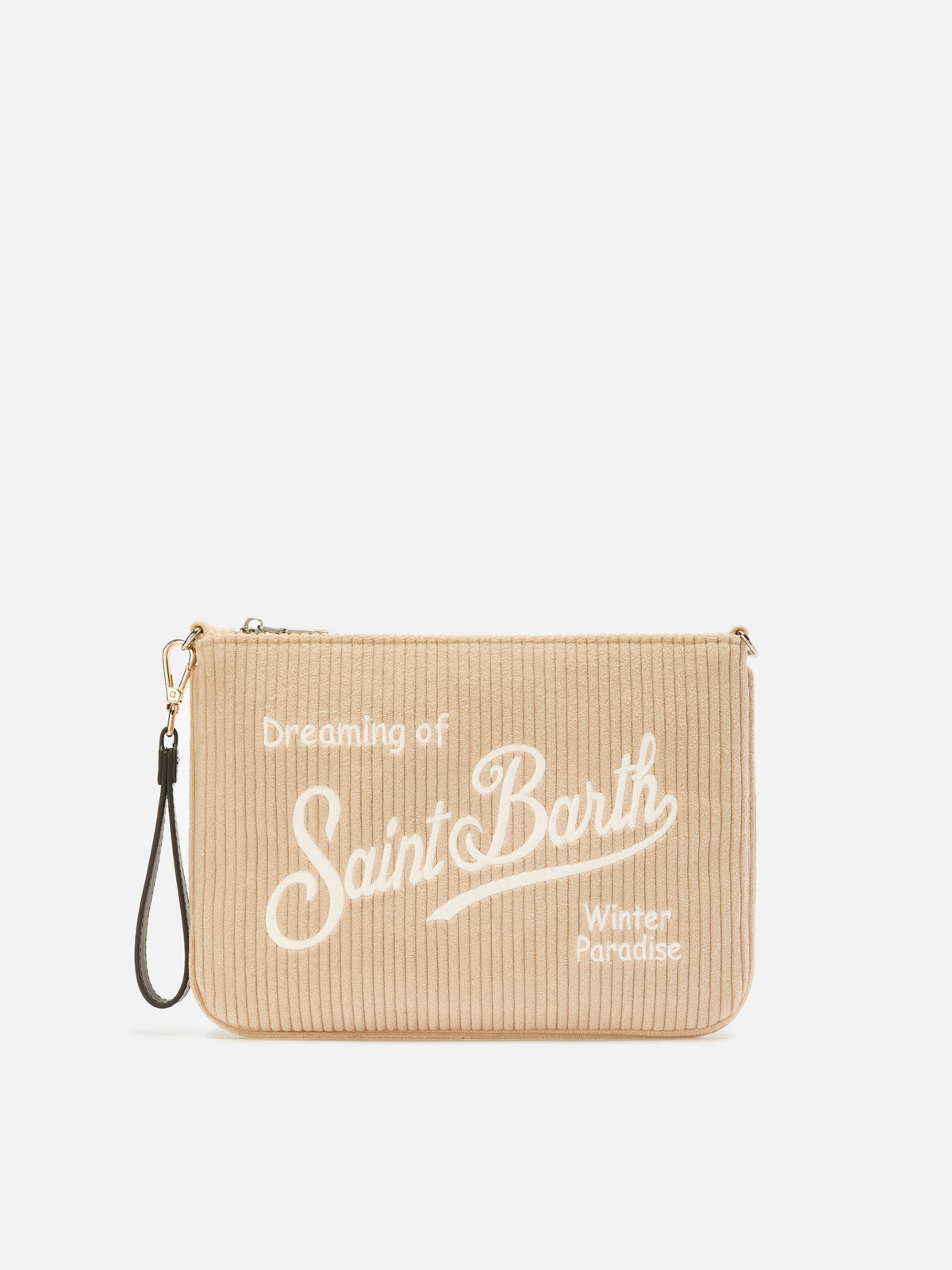 Pochette Parisienne Corduroy MC2 Saint Barth — Kaki — vista 3