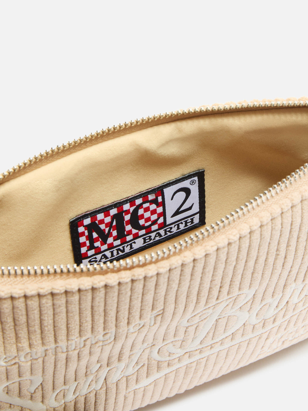Pochette Parisienne Corduroy MC2 Saint Barth — Kaki — vista 6