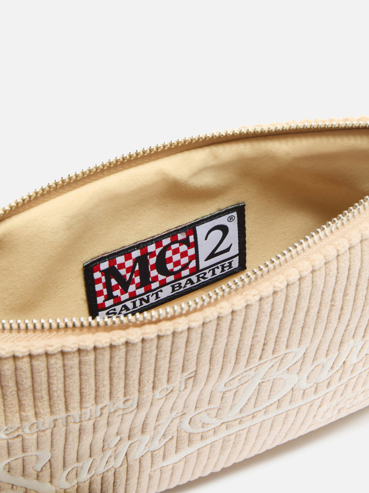 Pochette Parisienne Corduroy MC2 Saint Barth — Kaki — vista 6
