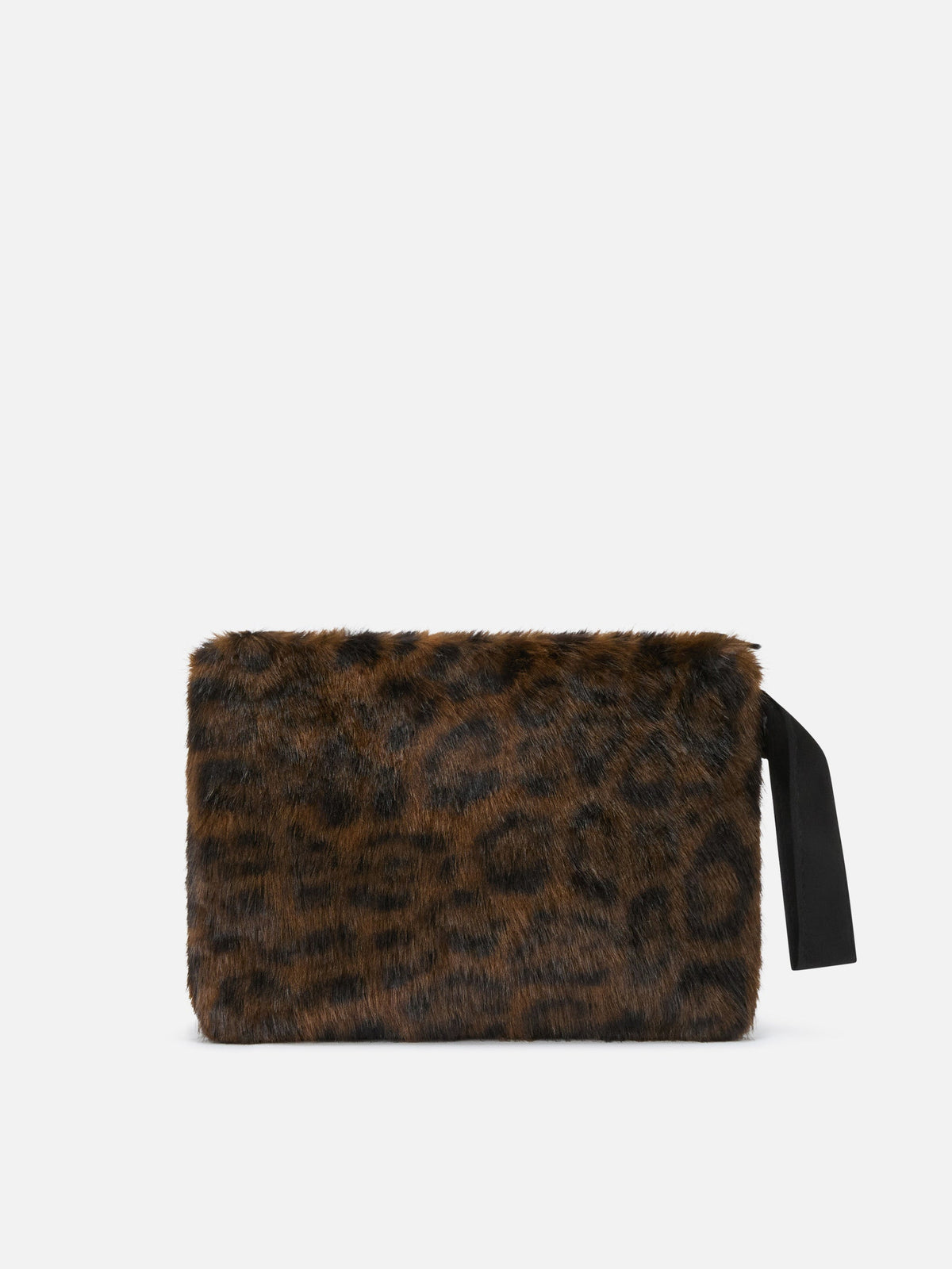 MC2 Saint Barth faux fur Pareasy pouch — Leopard — view 3