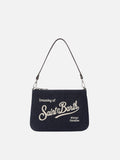 Borsa a spalla Mini Parisienne in denim MC2 Saint Barth — Blu