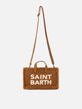 Phone bag in teddy MC2 Saint Barth — Marrone