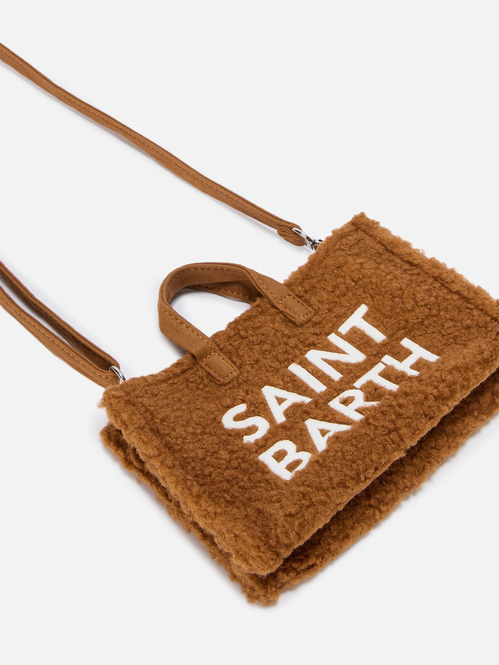Phone bag in teddy MC2 Saint Barth — Marrone — vista 4