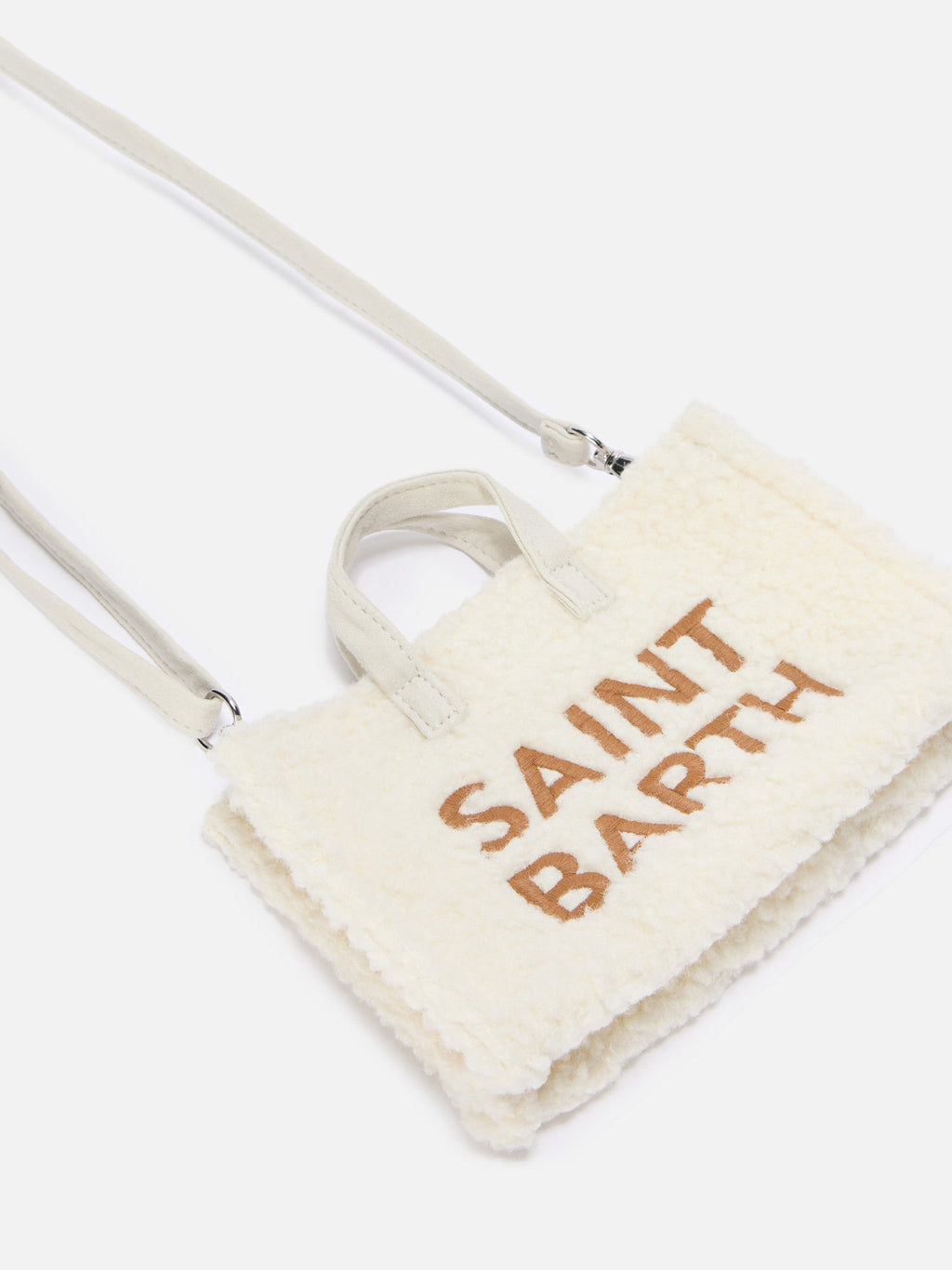 Phone bag in teddy MC2 Saint Barth — Panna — vista 3