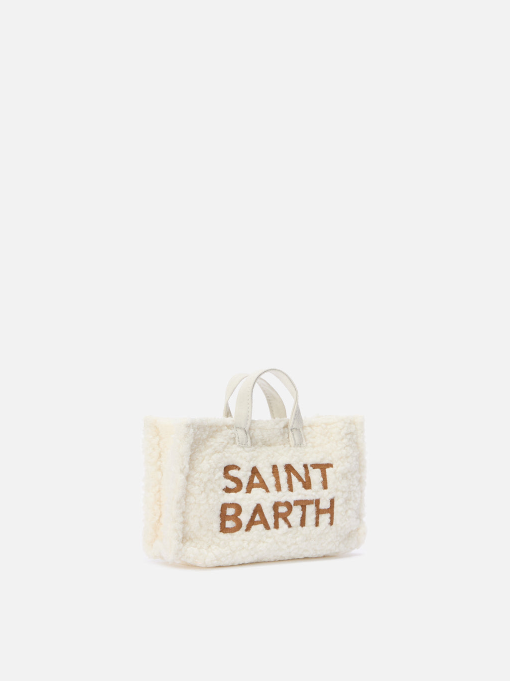 Phone bag in teddy MC2 Saint Barth — Panna — vista 2