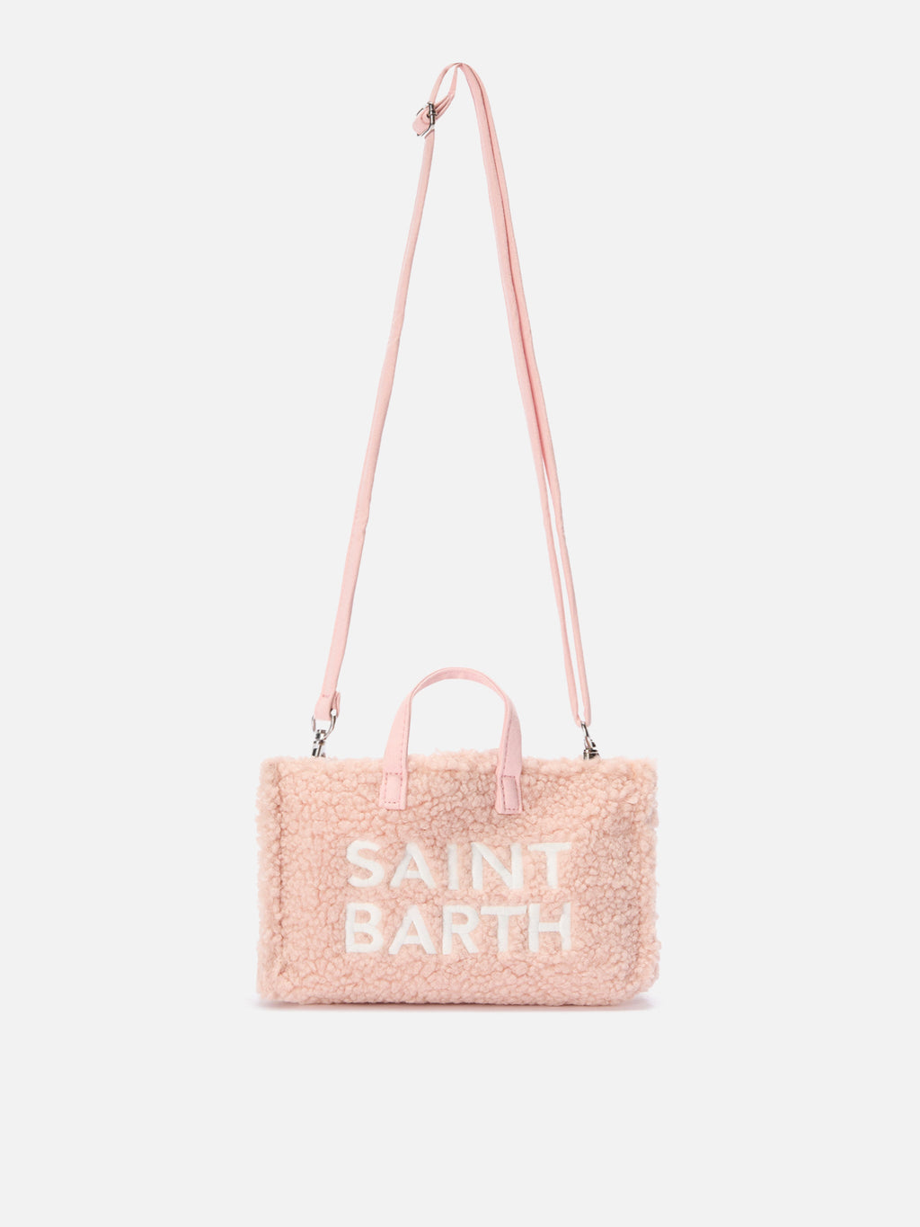 MC2 Saint Barth teddy phone bag — Pink