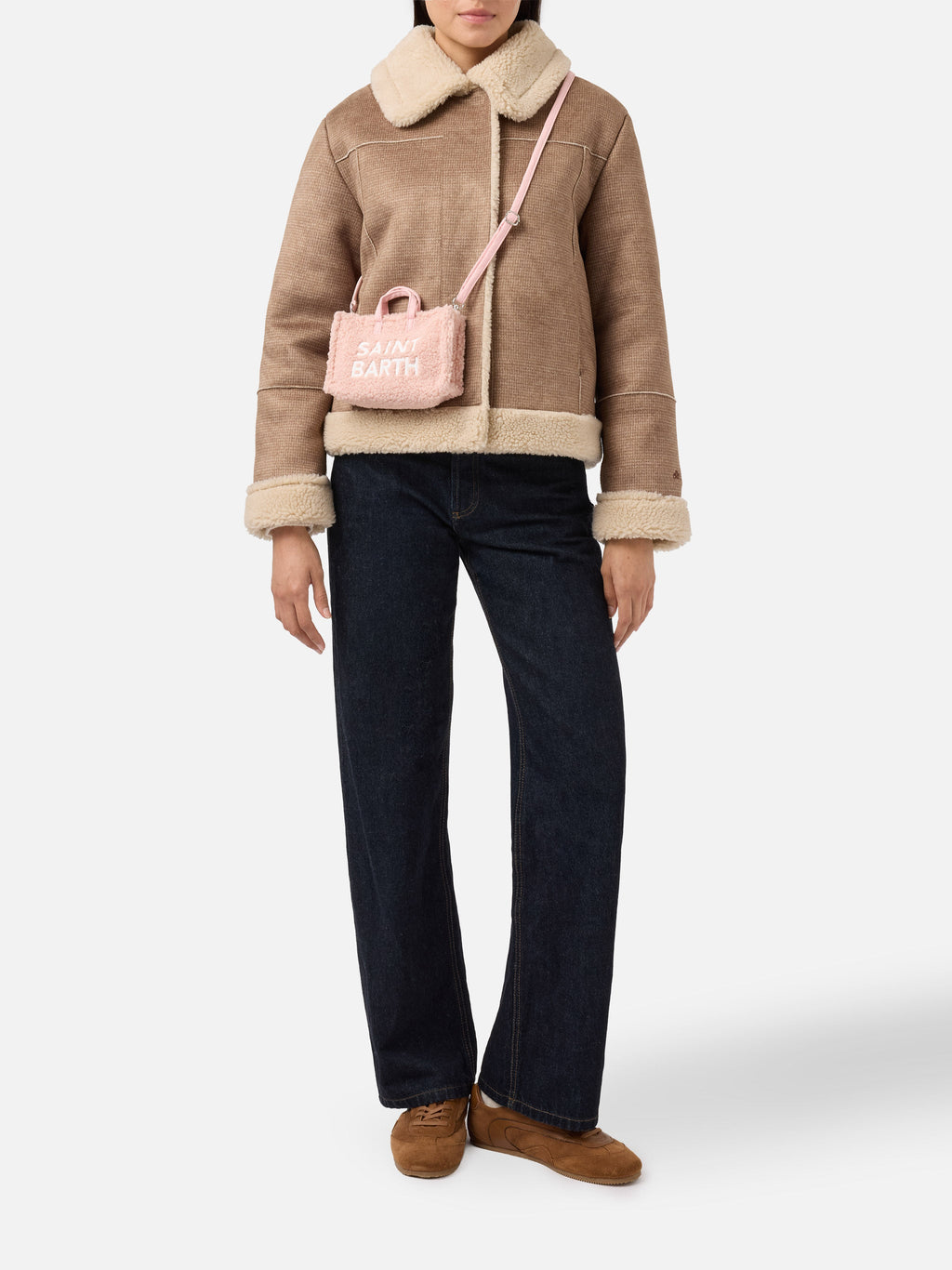 MC2 Saint Barth teddy phone bag — Pink — view 2