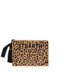 Pouch Pearl in perline MC2 Saint Barth — Leopardato