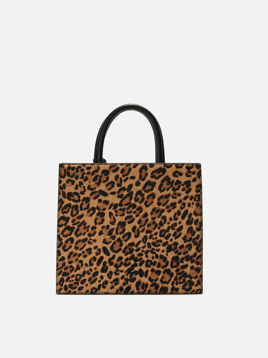 MC2 Saint Barth leather Shop Bag Midi — Leopard — view 4