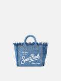 MC2 Saint Barth denim Vanity mini bag — Medium blue