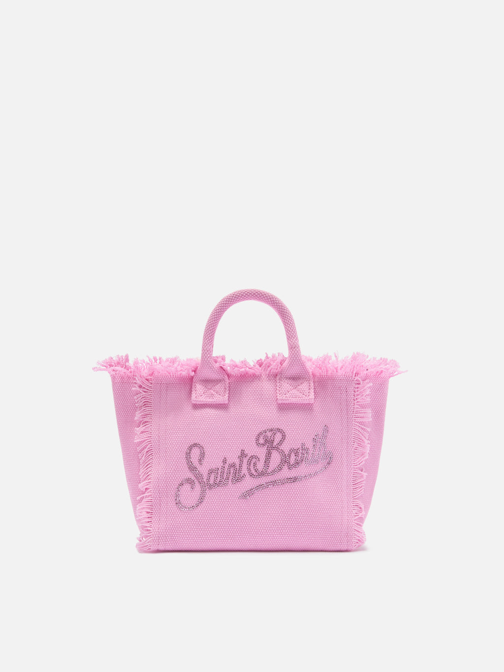 MC2 Saint Barth Vanity mini bag — Pink rhinestones