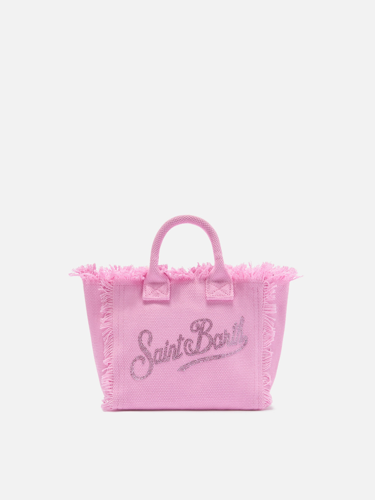 MC2 Saint Barth Vanity mini bag — Pink rhinestones