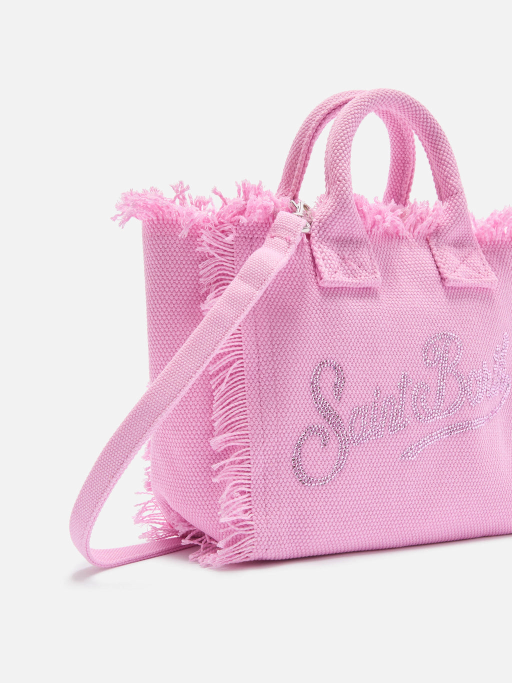 MC2 Saint Barth Vanity mini bag — Pink rhinestones — view 3