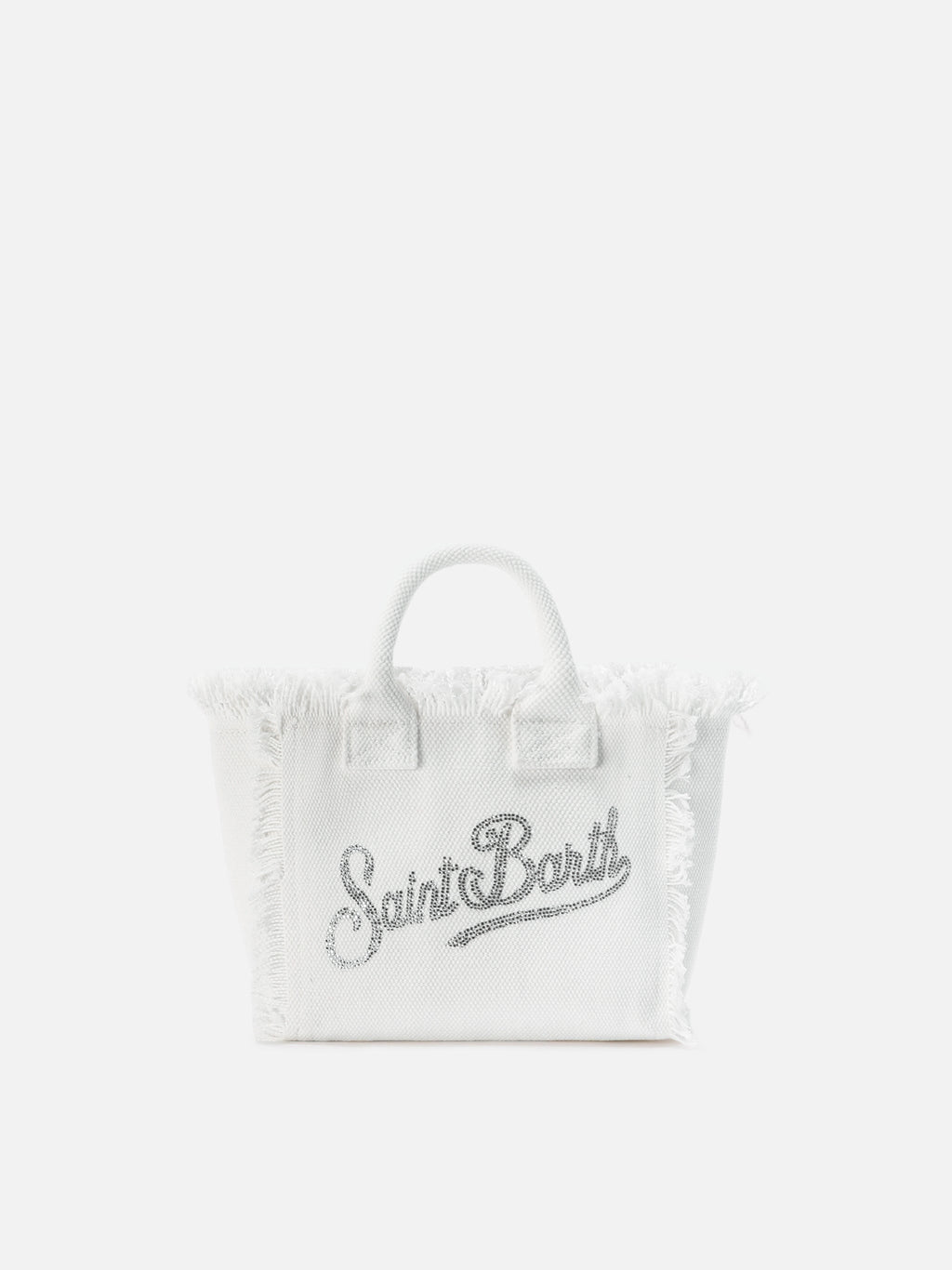 MC2 Saint Barth Vanity mini bag — White rhinestones