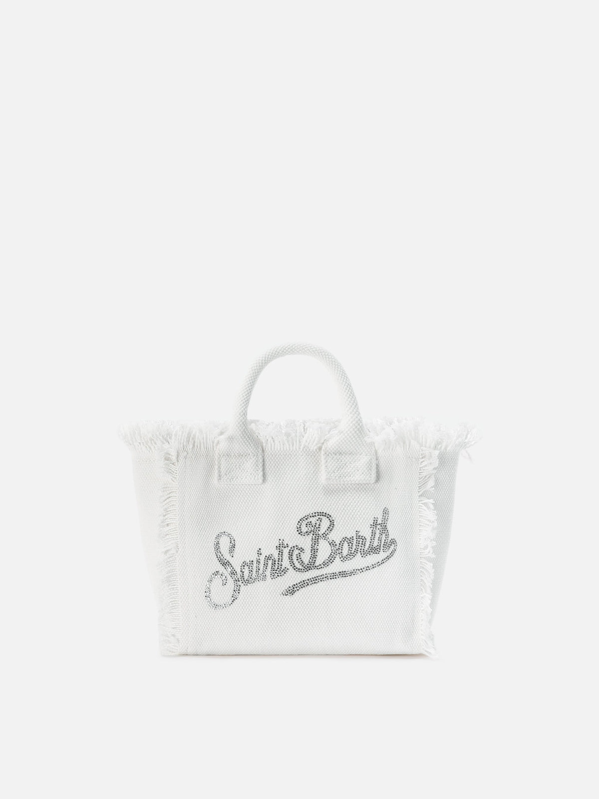 MC2 Saint Barth Vanity mini bag — White rhinestones