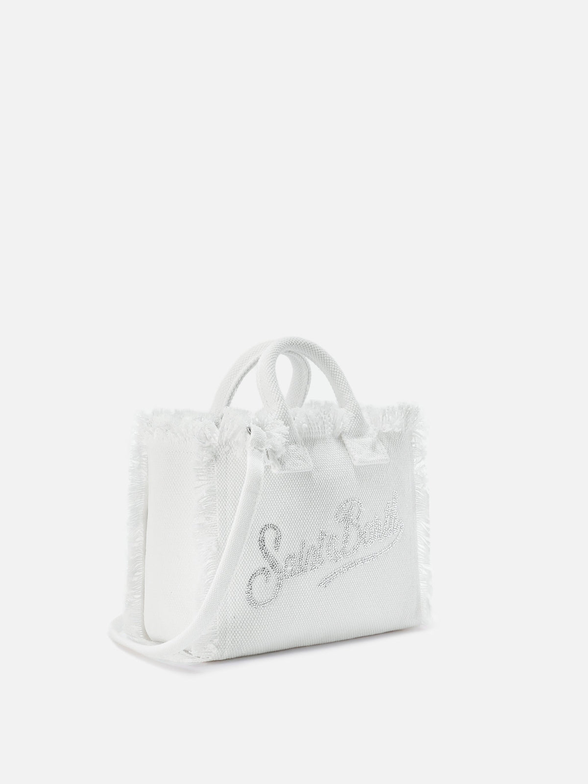 MC2 Saint Barth Vanity mini bag — White rhinestones — view 3