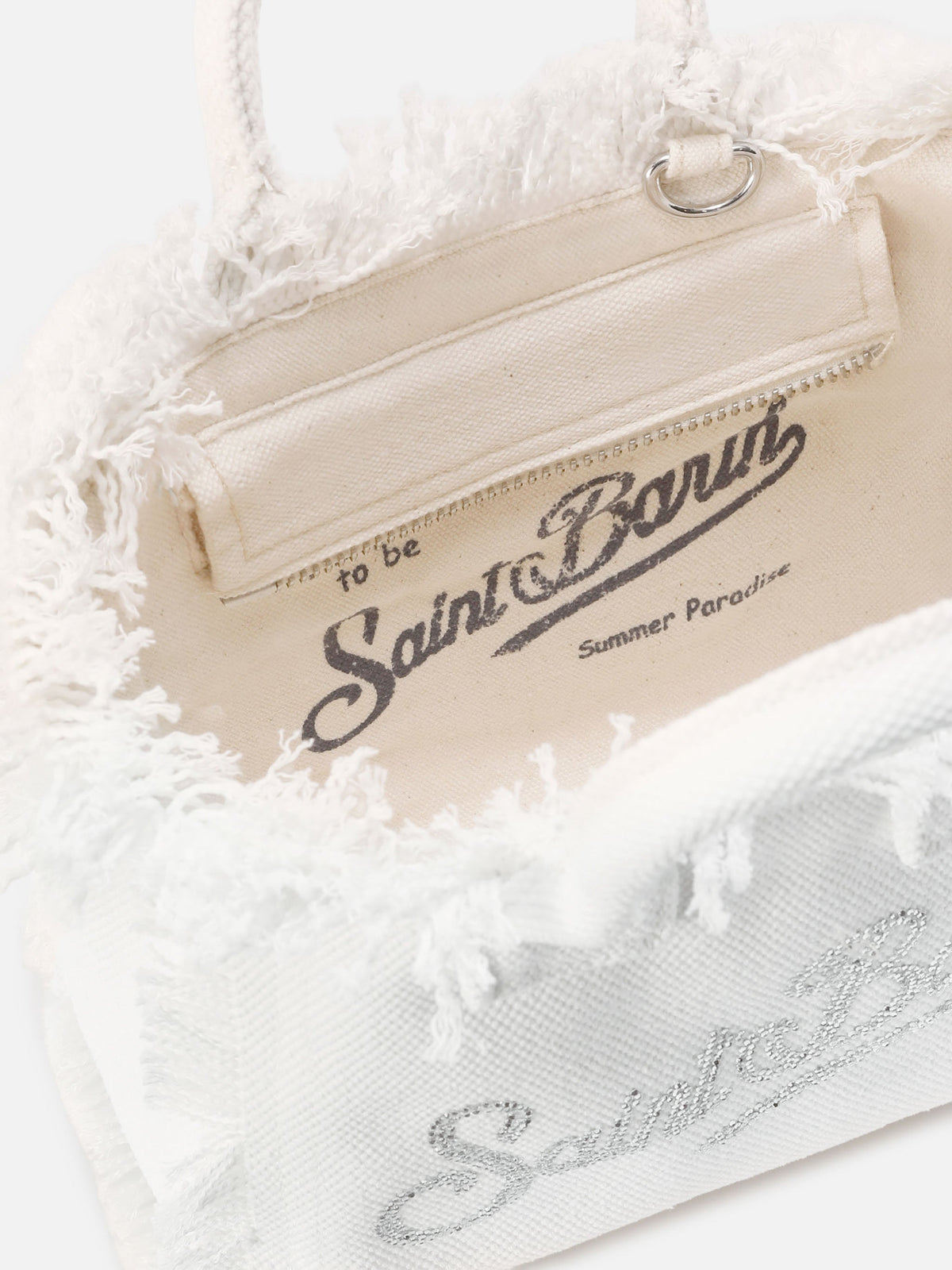 MC2 Saint Barth Vanity mini bag — White rhinestones — view 4