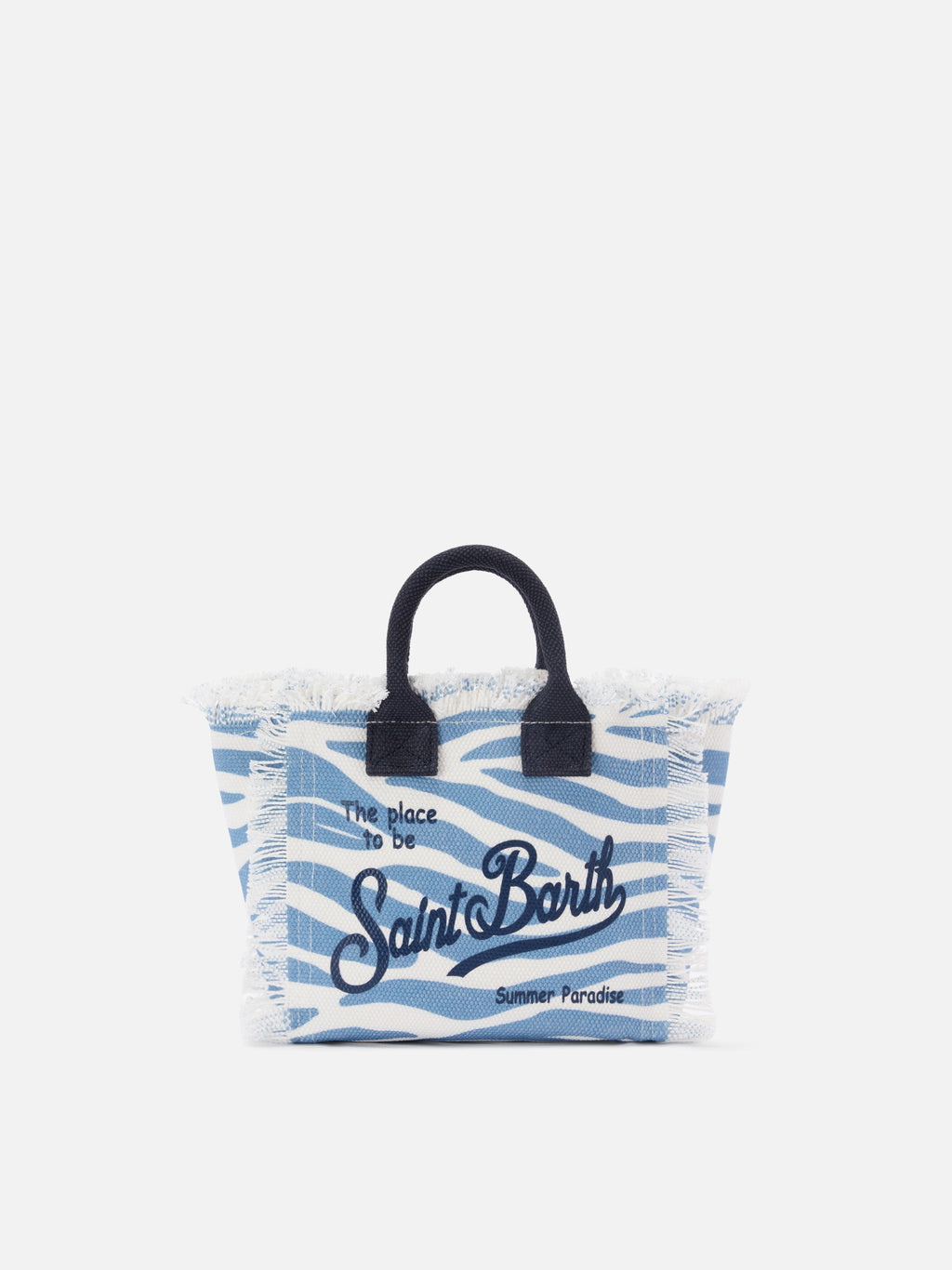 MC2 Saint Barth Vanity mini bag — Blue zebra